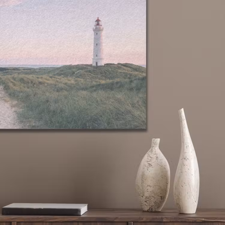 Vuurtoren - Duinlandschap - Zee PET vilt klein -sfeer6_closeup