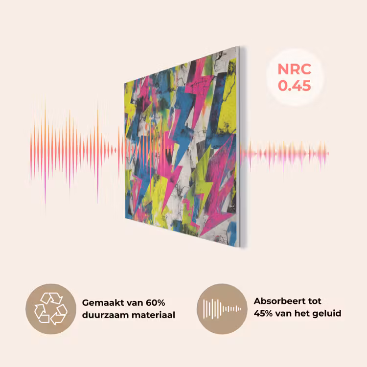 Bliksemschichten - Patroon - Marmer - Kleuren PET vilt klein -USP_NL