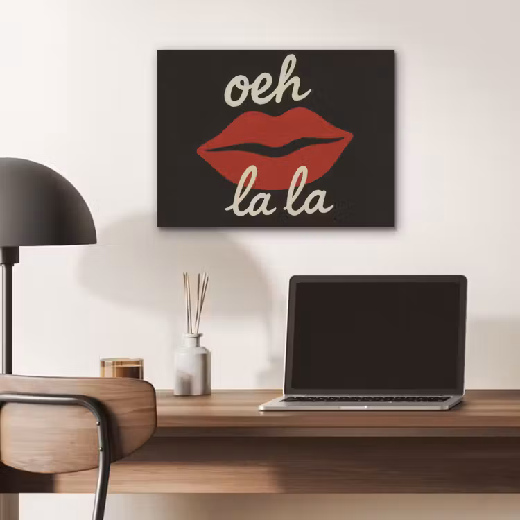 Lip - Rood - Quote PET vilt klein -sfeer5
