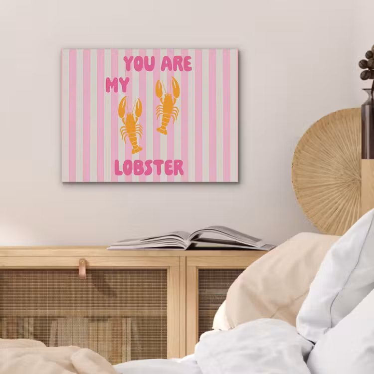 Lobster - Love - Valentijn PET vilt klein -sfeer3