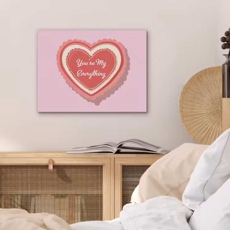 Liefde - Hart - Valentijn PET vilt klein -sfeer3