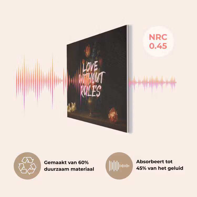 Liefde - Modern - Bloemen PET vilt klein -USP_NL