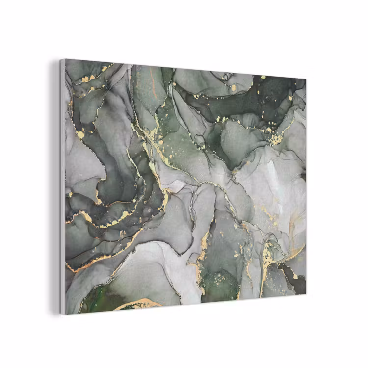 Luxe - Marmer - Groen PET vilt klein -3d
