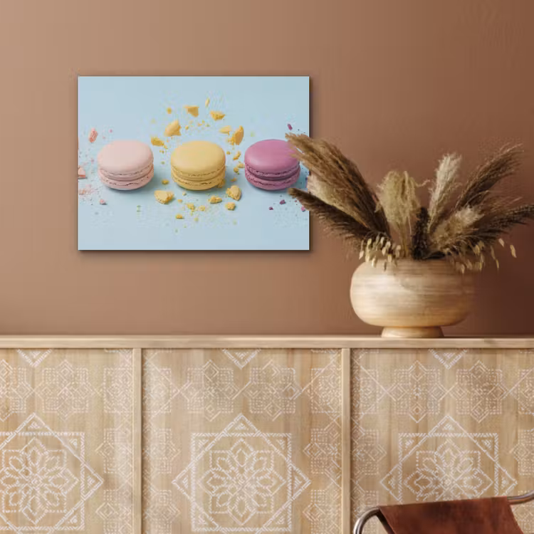 Macarons - Kleurrijk - Pastel PET vilt klein -sfeer4
