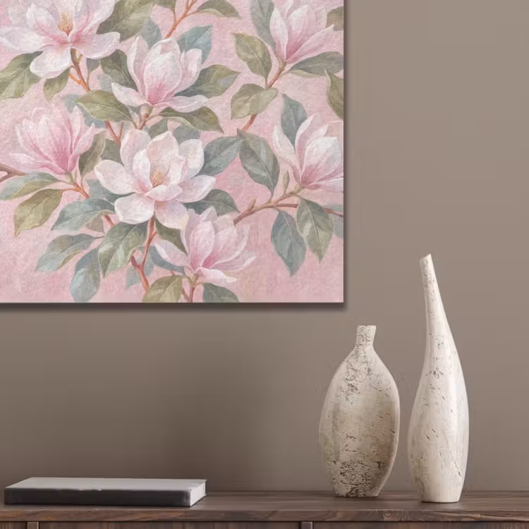 Magnolia's - Patroon - Roze PET vilt klein -sfeer6_closeup