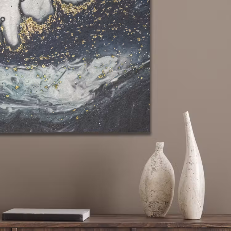 Marmer - Abstract - Goud - Luxe PET vilt klein -sfeer6_closeup