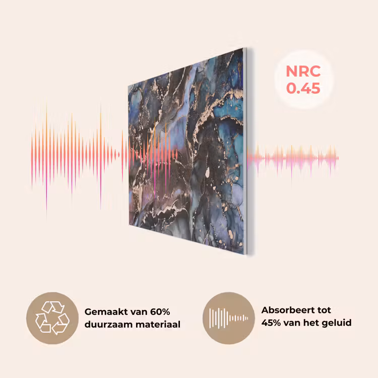 Marmer - Goud - Rosé PET vilt klein -USP_NL