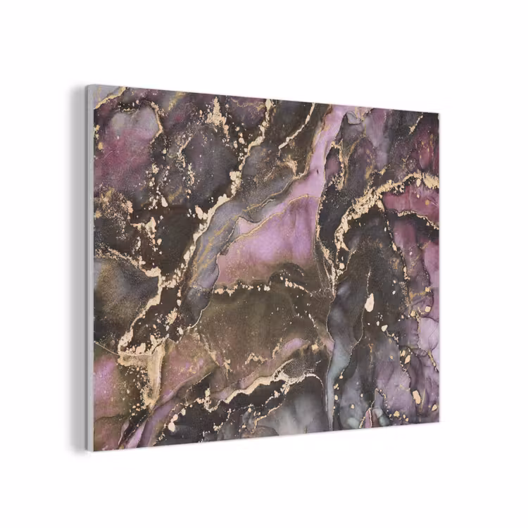 Marmer - Gold - Steen - Abstract PET vilt klein -3d