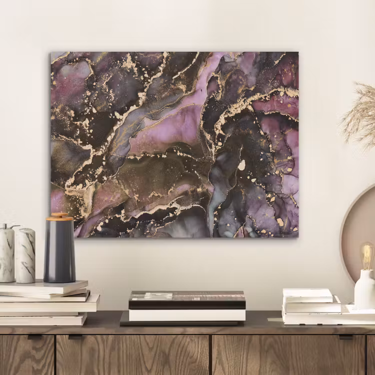 Marmer - Gold - Steen - Abstract PET vilt klein -sfeer1