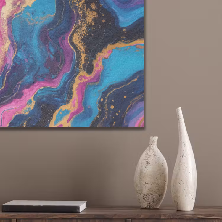Marmer - Modern - Goud PET vilt klein -sfeer6_closeup