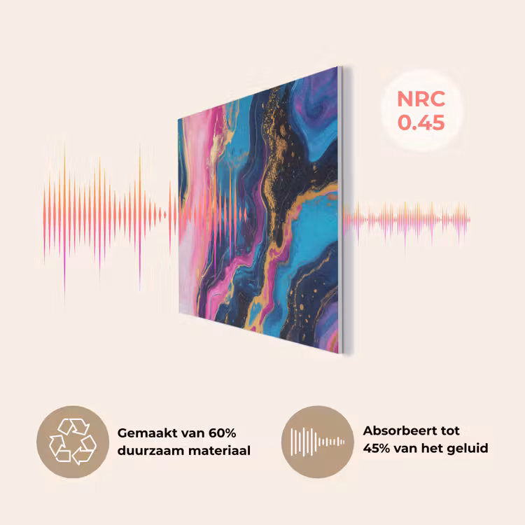 Marmer - Modern - Goud PET vilt klein -USP_NL