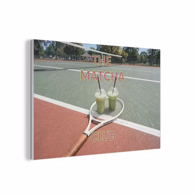 Matcha Club - Tennis - Matcha PET vilt middel -3d