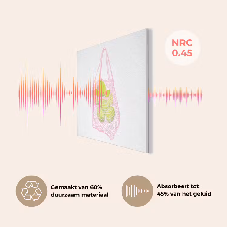 Netzakje - Roze - Illustratie - Limoenen PET vilt klein -USP_NL