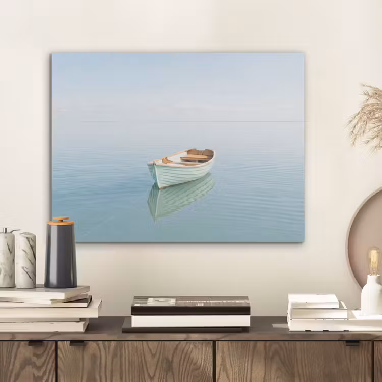 Minimalistisch - Boot - Zee PET vilt klein -sfeer1