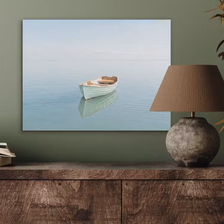 Minimalistisch - Boot - Zee PET vilt klein -sfeer2
