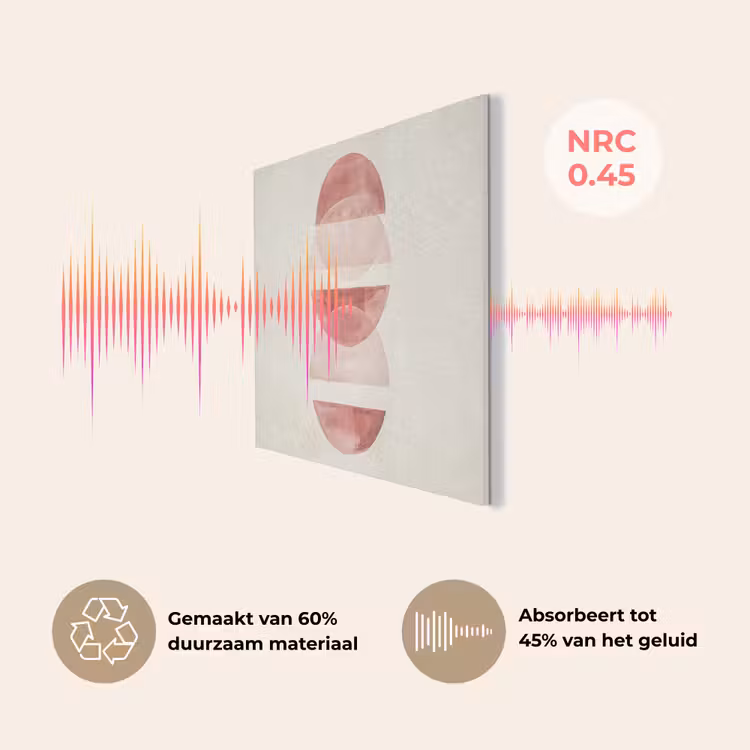 Minimalistisch - Cirkels - Roze PET vilt klein -USP_NL