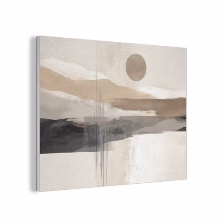 Minimalistisch - Landschap - Dimensie PET vilt klein -3d