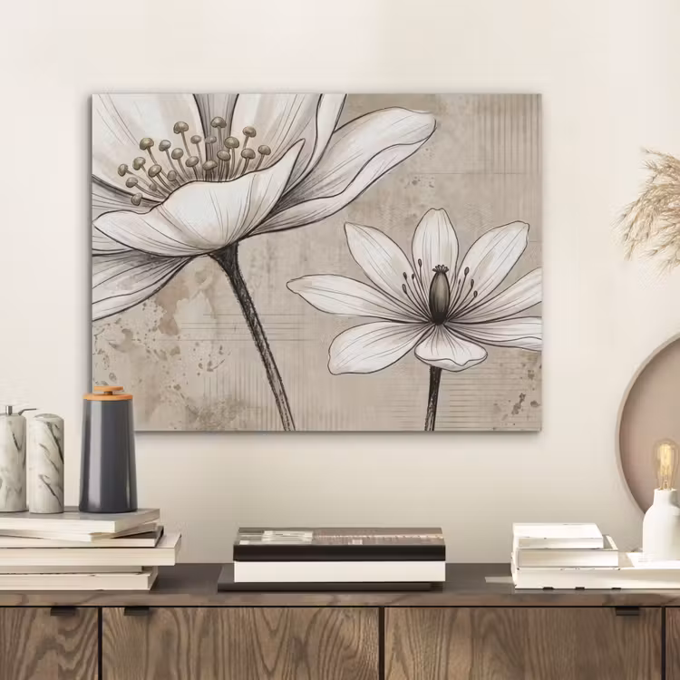 Modern - Design - Wit PET vilt klein -sfeer1