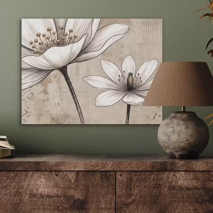 Modern - Design - Wit PET vilt klein -sfeer2