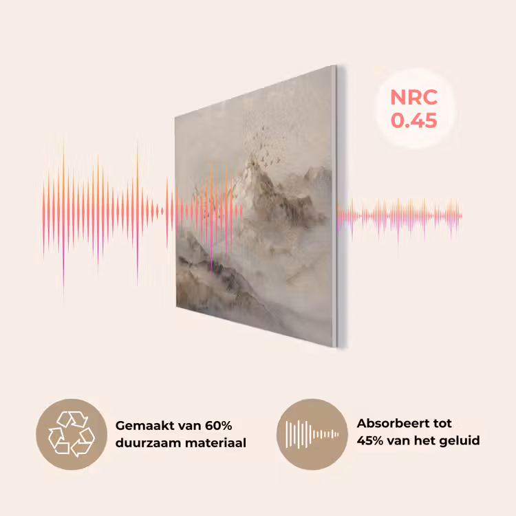 Berglandschap - Mist - Penseelstreken PET vilt klein -USP_NL