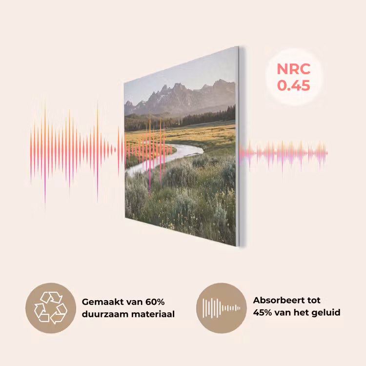 Berglandschap - Rivier - Bos PET vilt klein -USP_NL