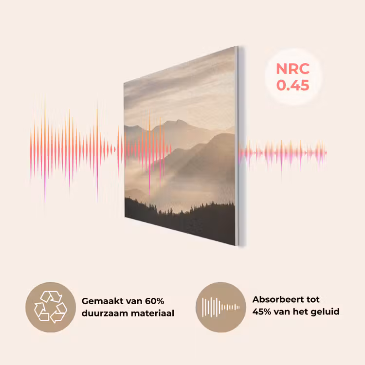 Bergen - Mist - Zonnestralen PET vilt klein -USP_NL