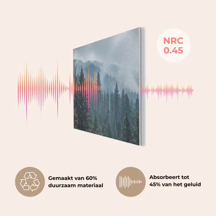 Naaldwoud - Bergen - Mist PET vilt klein -USP_NL