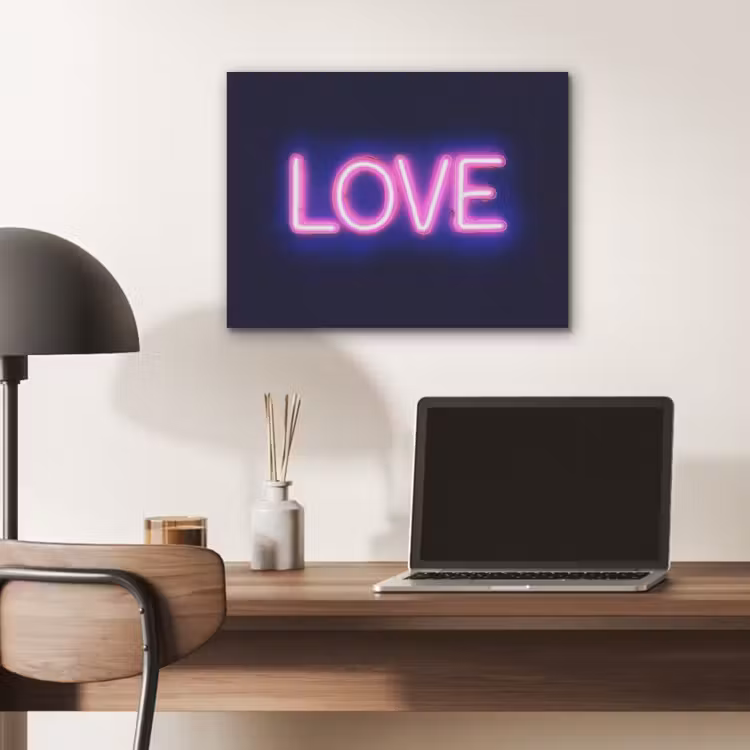 Neon - Love - Valentijn PET vilt klein -sfeer5