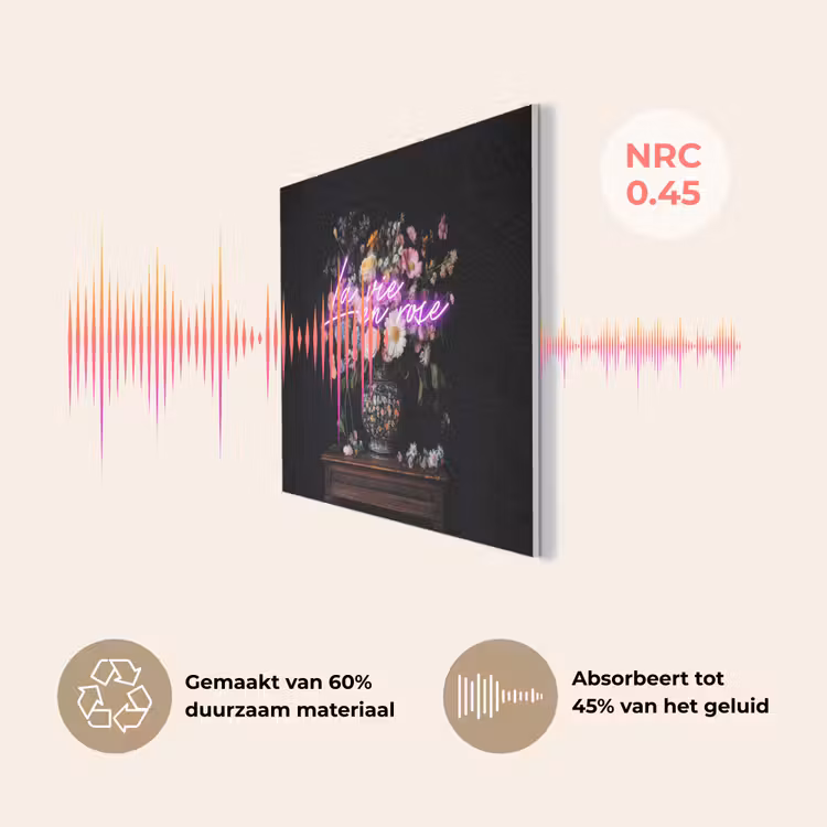 Neon - Vaas - Bloemen PET vilt klein -USP_NL