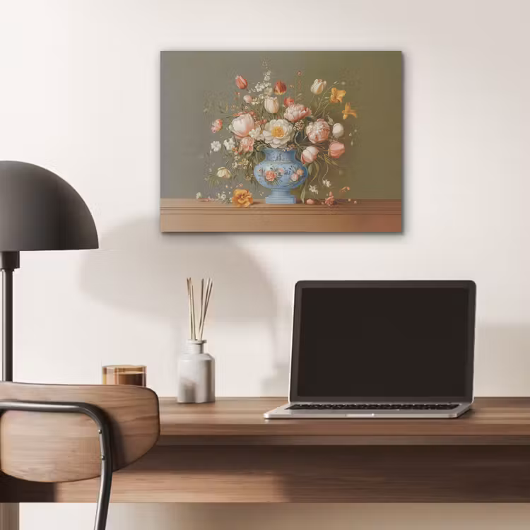 Neutral - Bloemen - Boeket - Vaas PET vilt klein -sfeer5