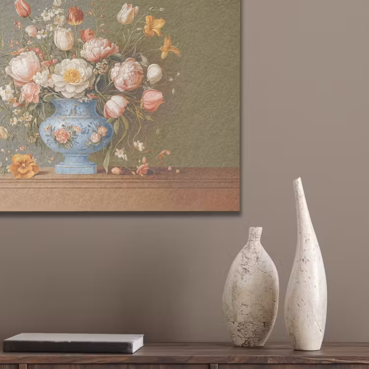 Neutral - Bloemen - Boeket - Vaas PET vilt klein -sfeer6_closeup