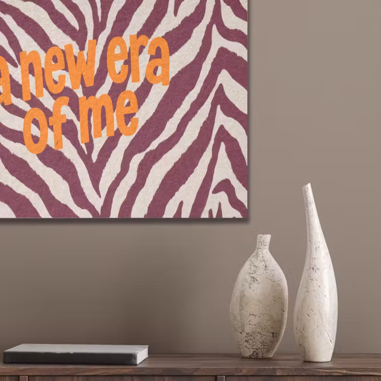 New era - Bordeaux - Zebraprint PET vilt klein -sfeer6_closeup