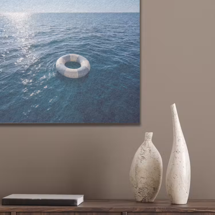 Oceaan - Zwemband - Horizon PET vilt klein -sfeer6_closeup