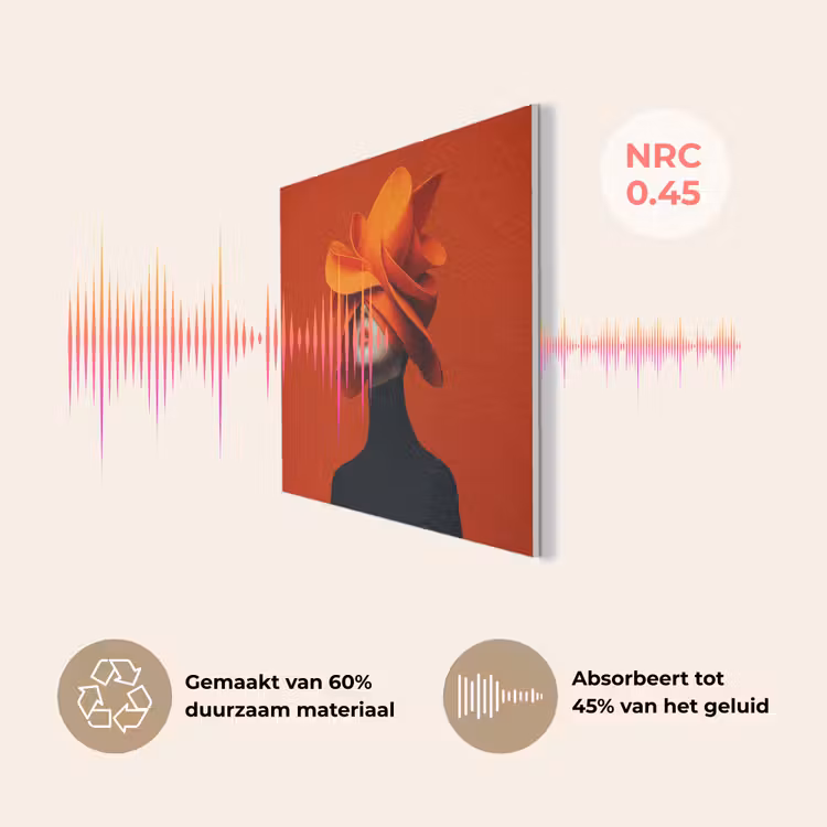 Oranje - Hoed - Vrouw PET vilt klein -USP_NL