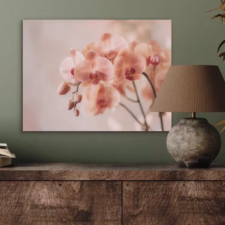 Orchidee - Bloemen - Roze - Bloemblaadjes PET vilt klein -sfeer2