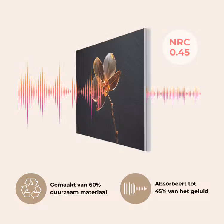 Orchidee - Doorzichtig - Bloem PET vilt klein -USP_NL