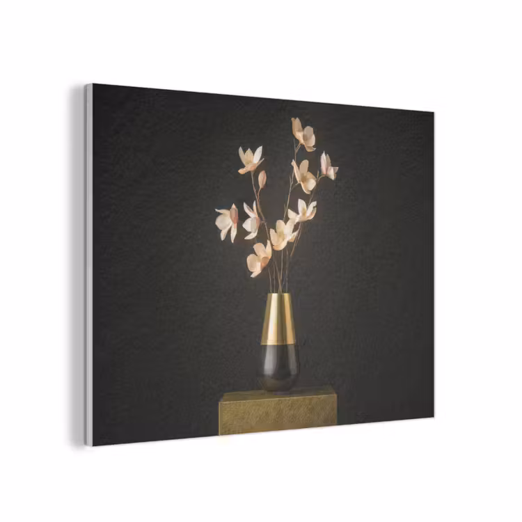 Sierlijk - Boeket - Goud - Vaas PET vilt klein -3d