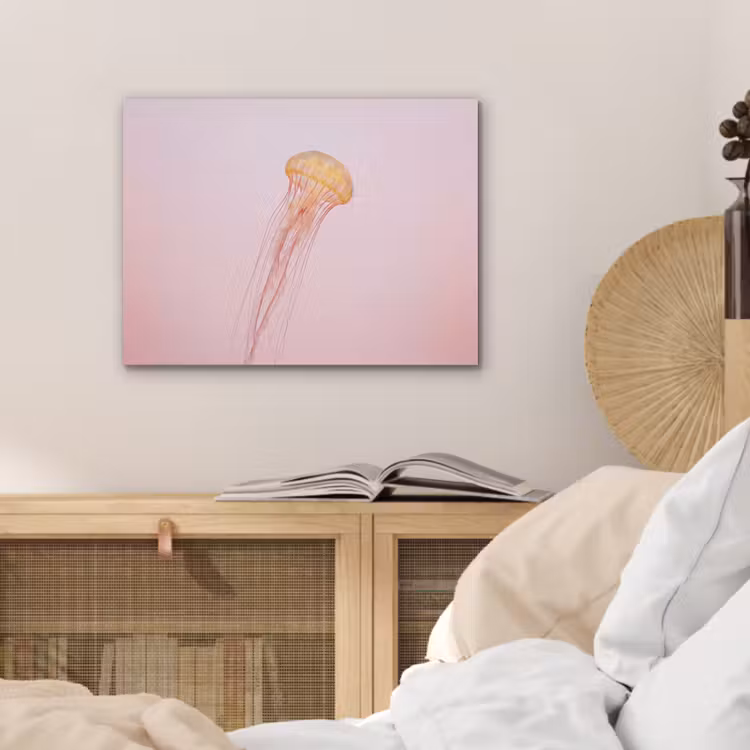 Sierlijk - Kwal - Roze PET vilt klein -sfeer3