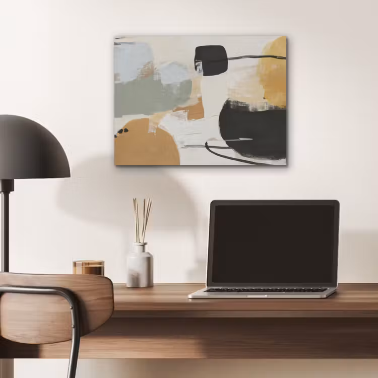 Paint - Abstract - Kleuren PET vilt klein -sfeer5