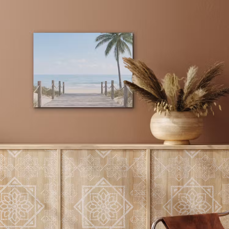 Palmbomen - Pad - Horizon PET vilt klein -sfeer4