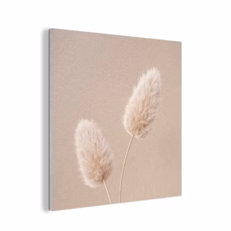 Pampas pluimen - Beige - Planten PET vilt klein -3d