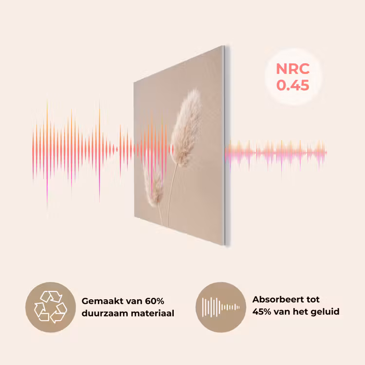 Pampas pluimen - Beige - Planten PET vilt klein -USP_NL
