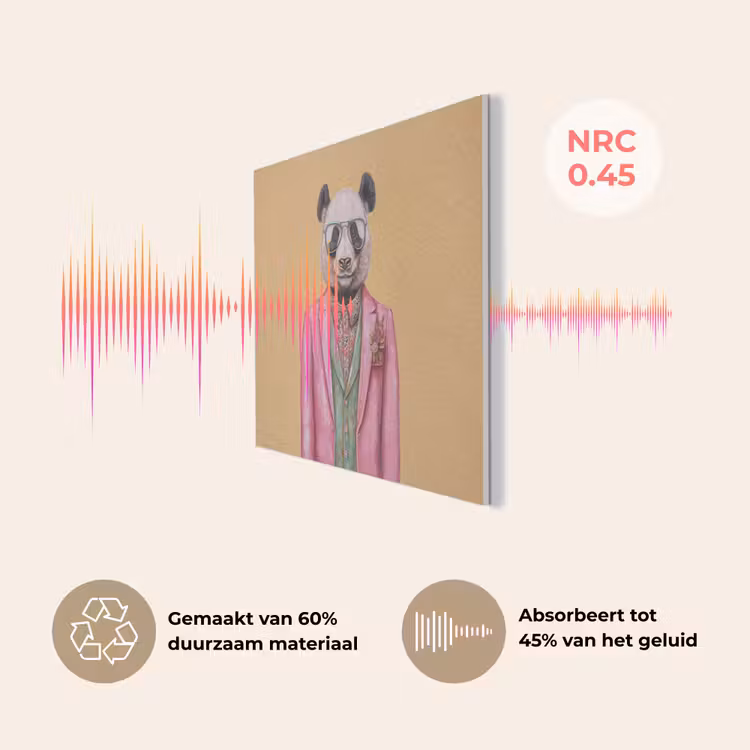 Panda - Pak - Zonnebril - Blauw PET vilt klein -USP_NL