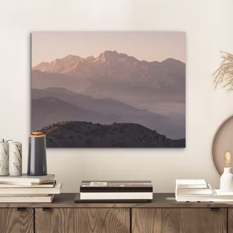 Panorama - Landschap - Bergen PET vilt klein -sfeer1