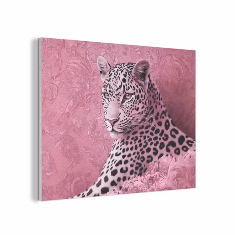 Panter - Luxe - Roze PET vilt klein -3d