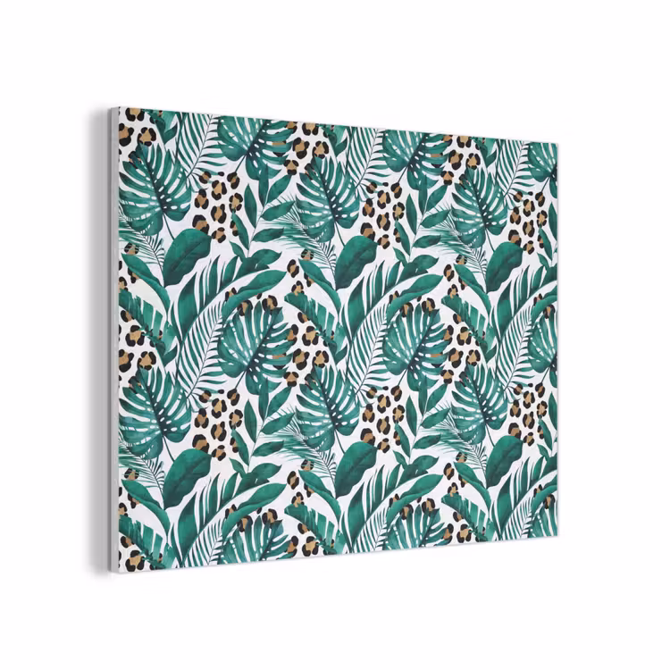 Panterprint - Bladeren - Jungle PET vilt klein -3d
