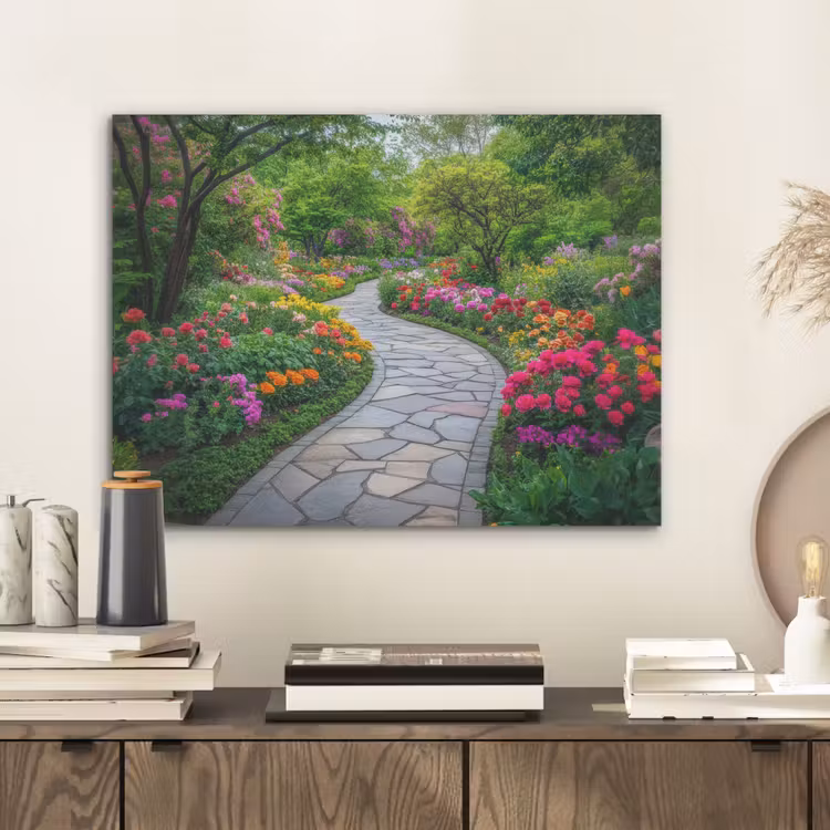 Park - Bloemen - Tuin PET vilt klein -sfeer1