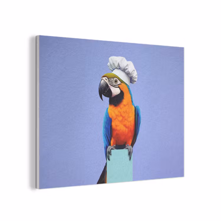 Papegaai - Koksmuts - Vogel - Leuk PET vilt klein -3d