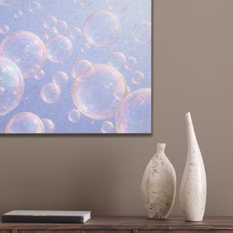 Pastel - Bubbels - Dromerig PET vilt klein -sfeer6_closeup