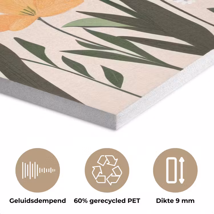 Pasteltinten - Bloemen - Illustratie PET vilt klein -closeup_NL